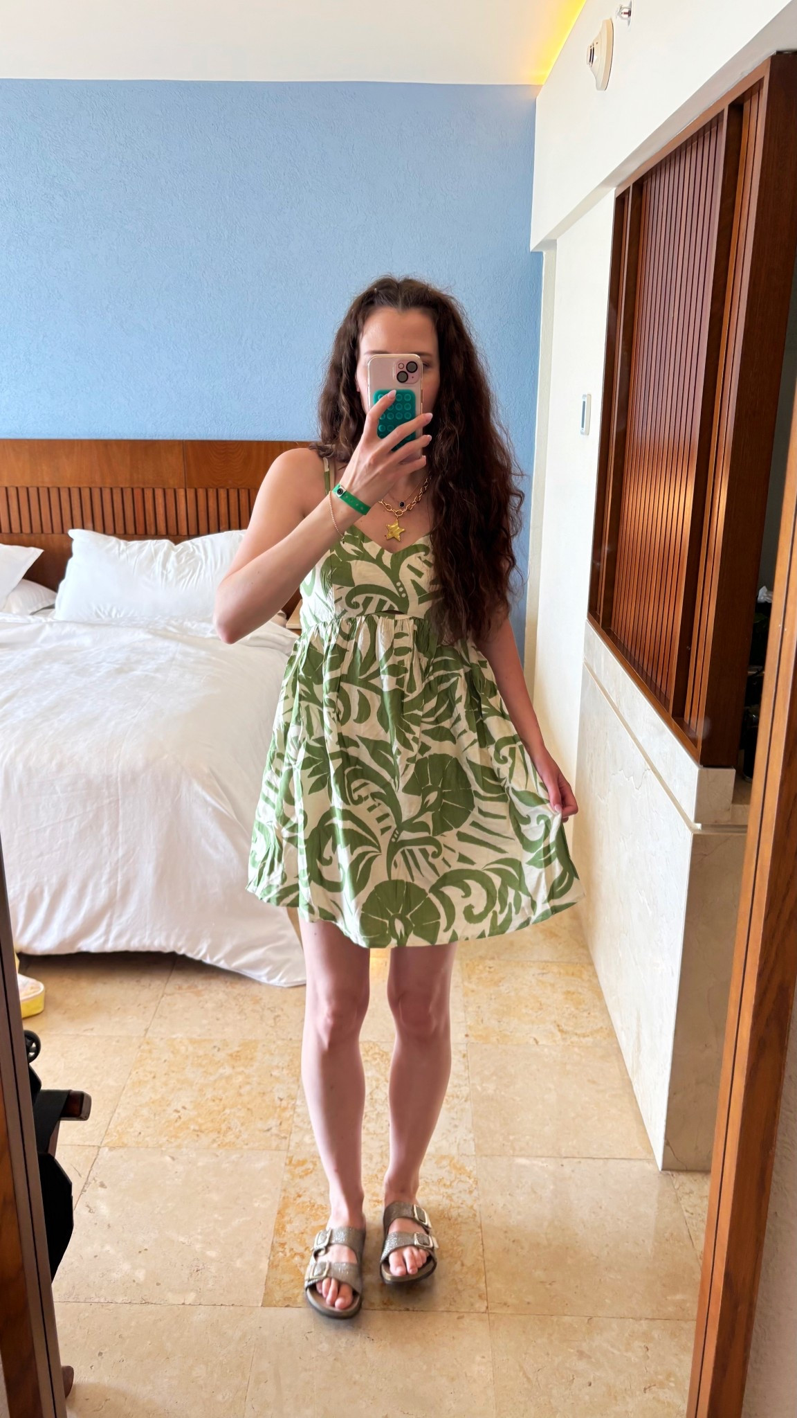 Easy breezy tropical destination dress with cut out and adjustable straps! 

#LTKFindsUnder50 #LTKTravel #LTKSeasonal