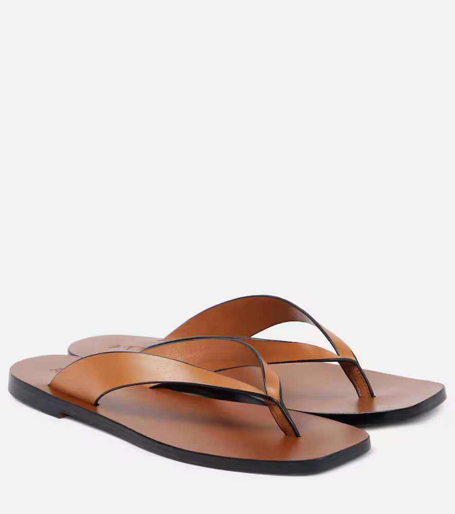 A.Emery Kinto leather sandals | Mytheresa (UK)