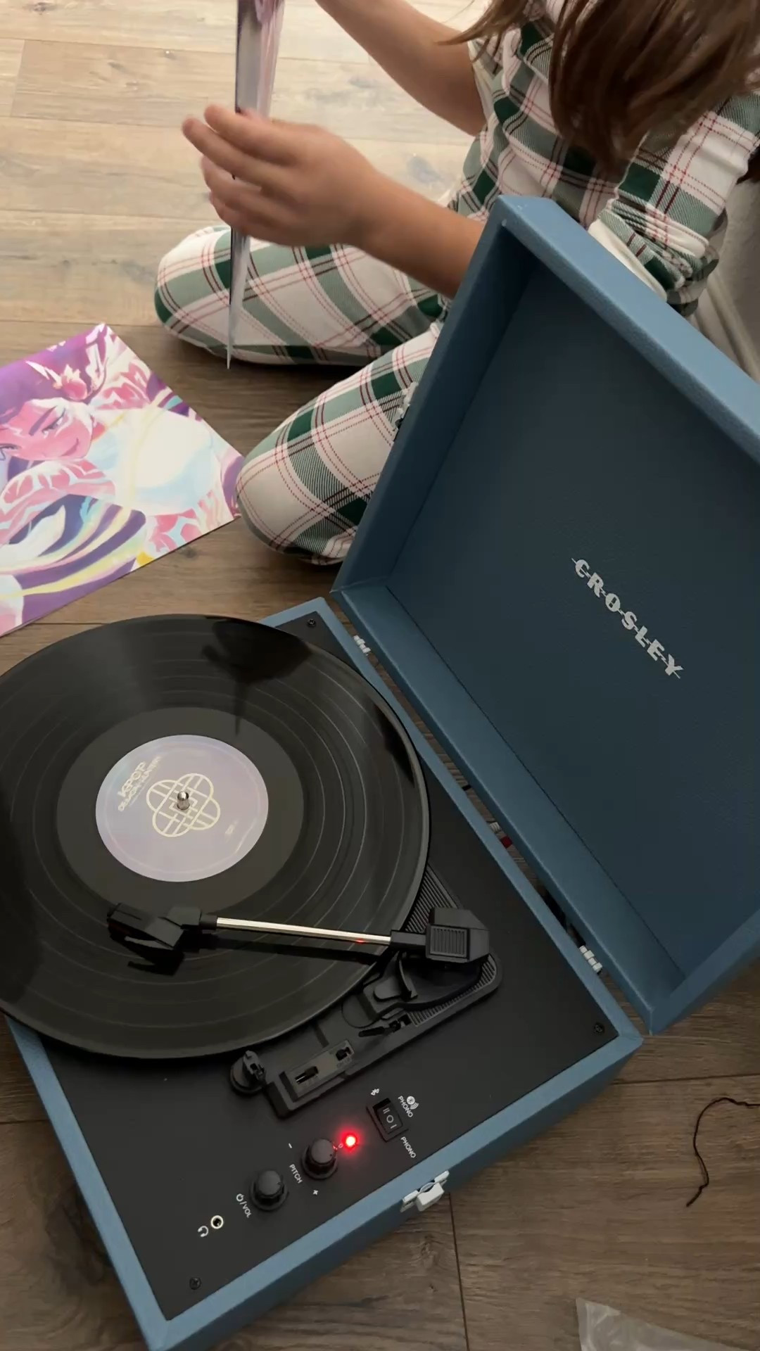 Scarlett’s fave present this year! My music loving baby 

Christmas gift, vinyl record player, teen present, kids present 

#LTKGiftGuide #LTKHome #LTKHoliday