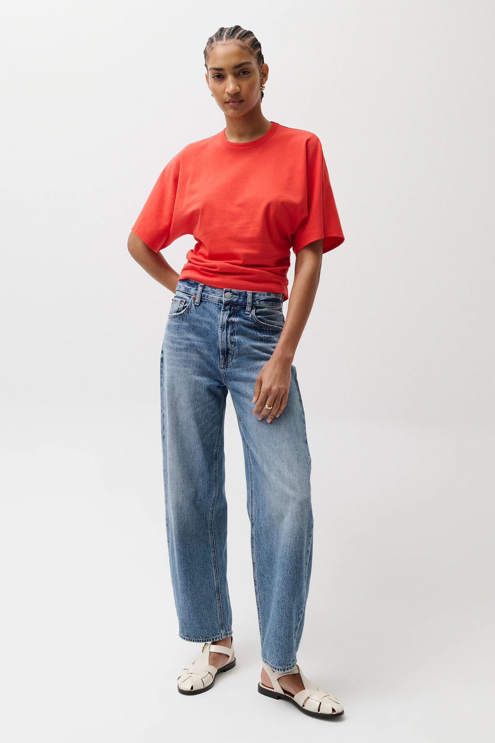 Wes High Rise Barrel Jean - Spectacle | Pistola Denim