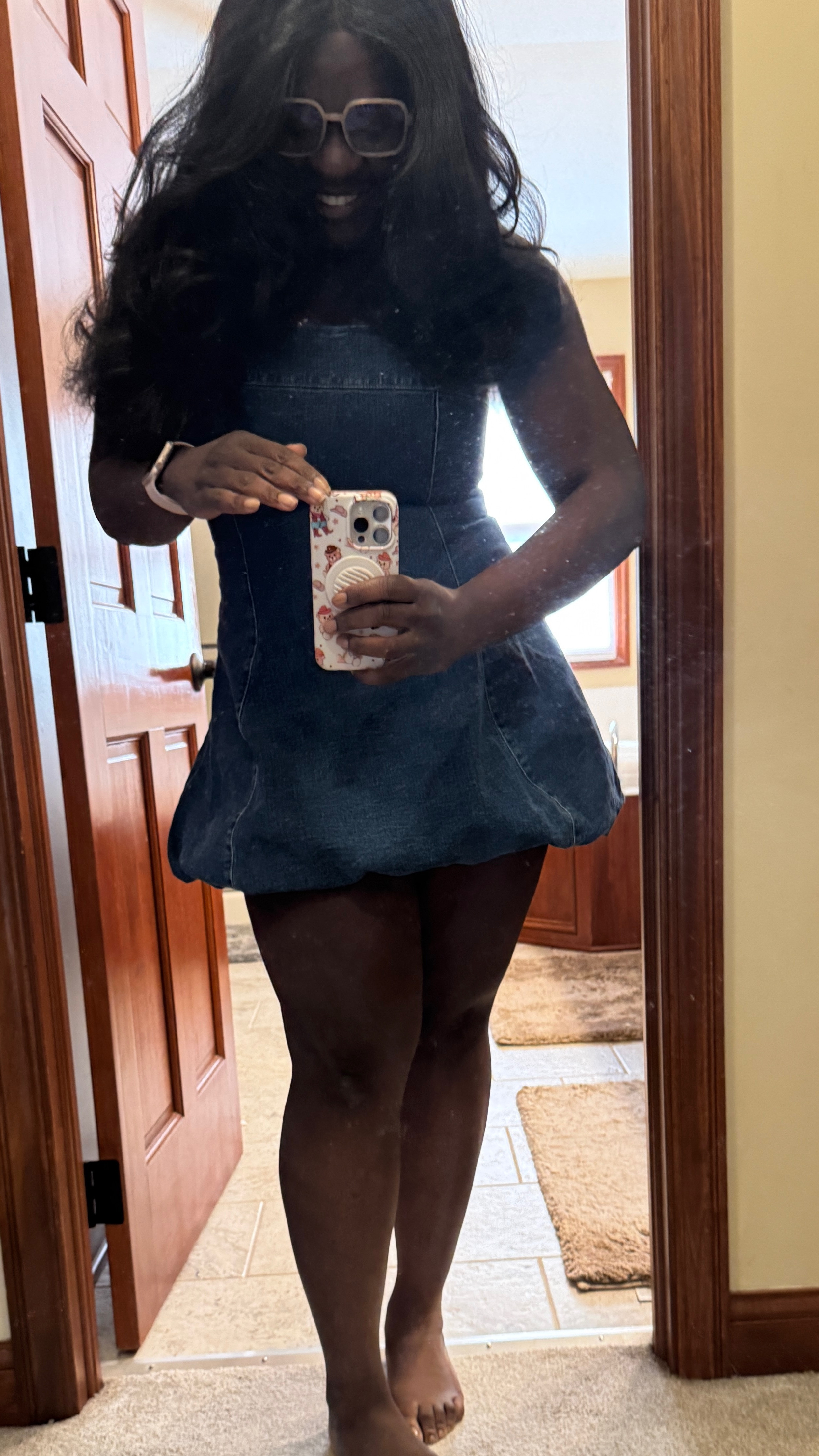 This denim dress may just be my favorite. 

I am wearing a Medium! 


#LTKFindsUnder100 #LTKMidsize