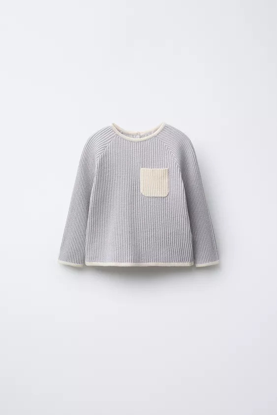 CONTRAST PIPING SWEATER | Zara US