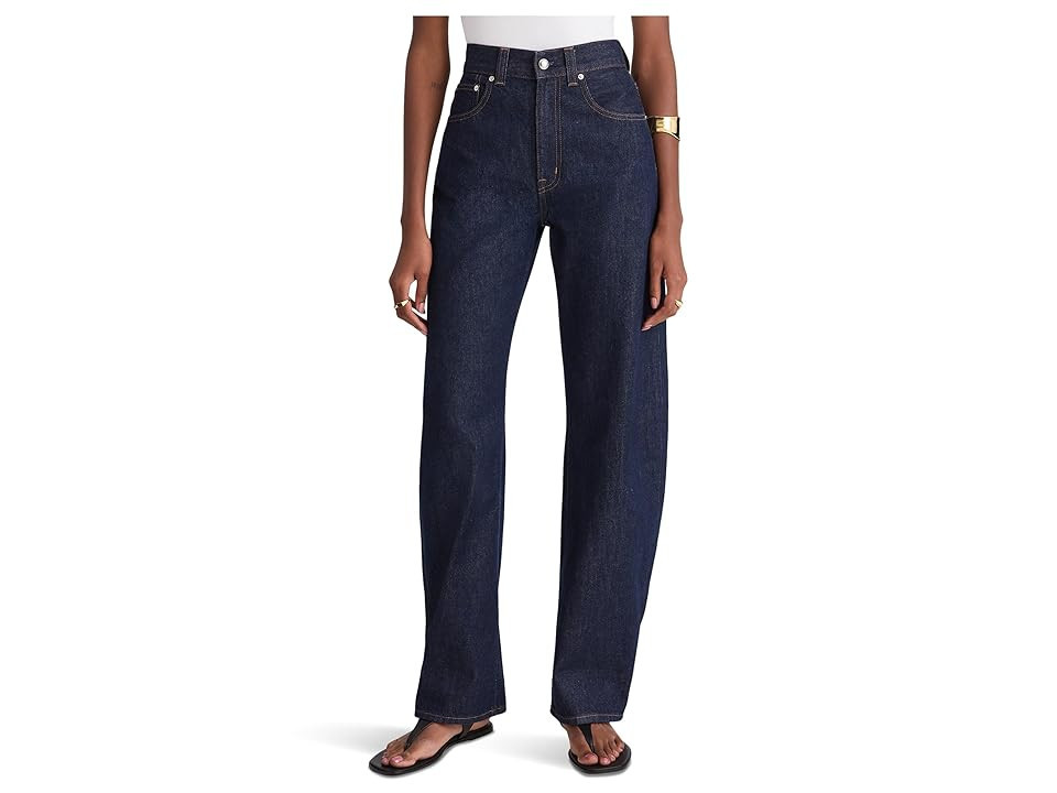 Madewell The Balloon Jean In Rinse Wash Women's Jeans Rinse Wash : 26 30, Cotton/Denim | Zappos