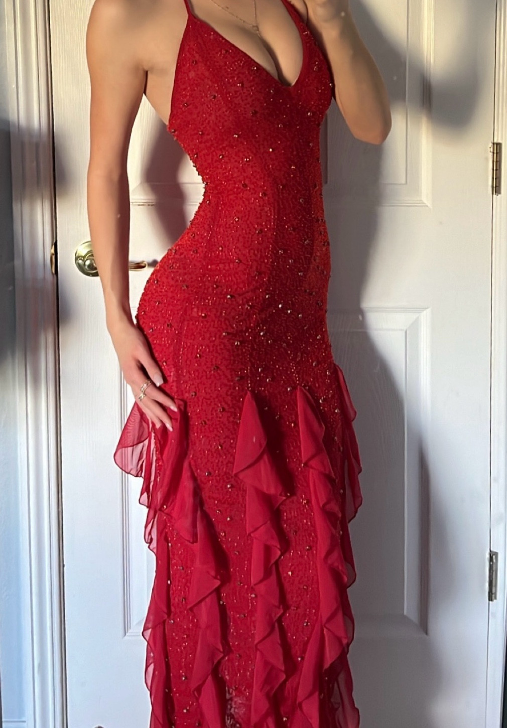 She is the moment🍷✨perfect for prom #prominspo #promdresses