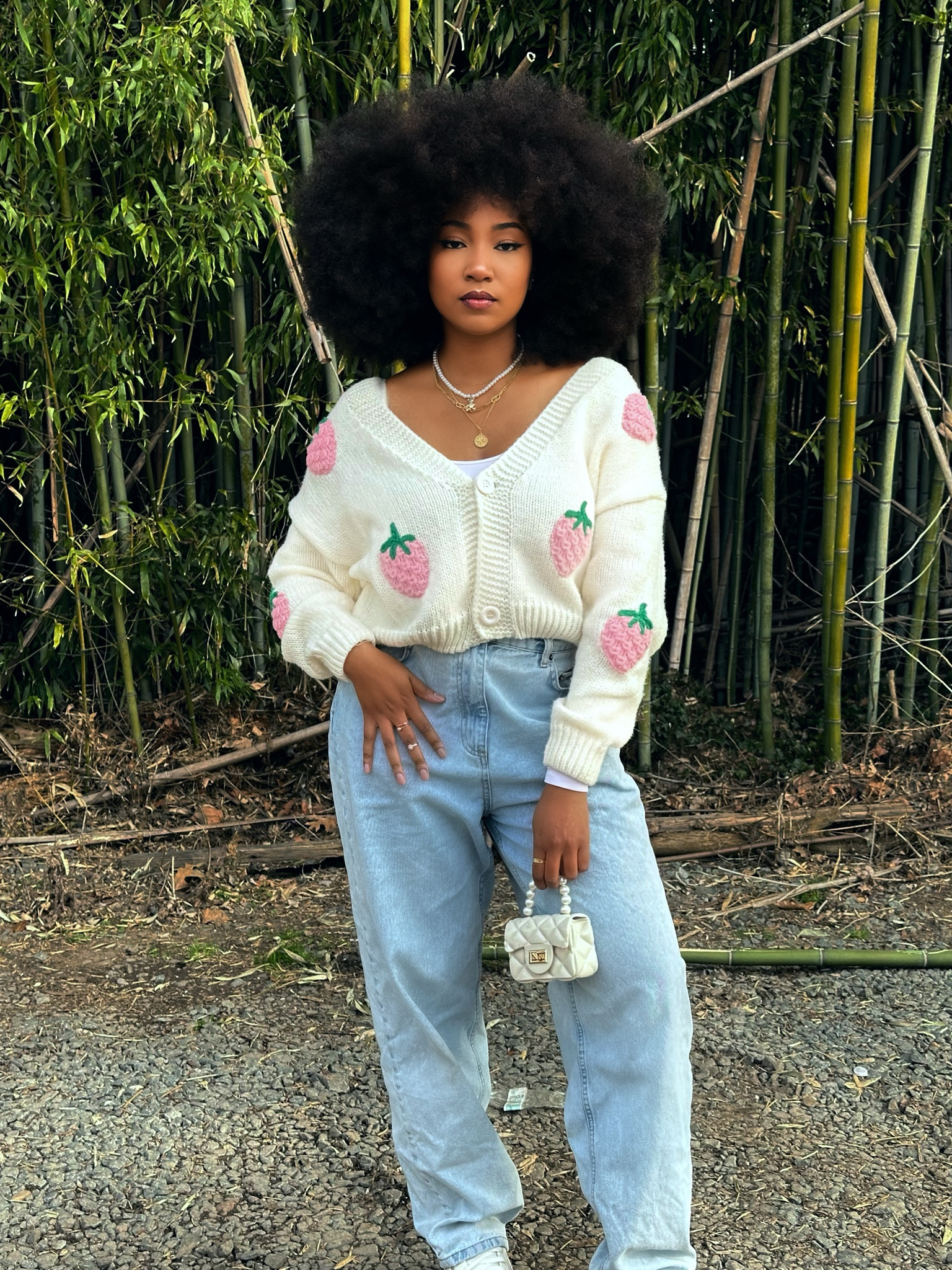 I love this casual yet cute Valentine’s Day look! This strawberry cardigan is my favorite recent find that I absolutely adore. I’ve added alternatives for accessories that will compliment the look! 🩷

#LTKsalealert #LTKSpringSale #LTKfindsunder100