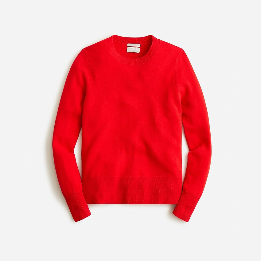 Cashmere classic-fit crewneck sweater | J. Crew US