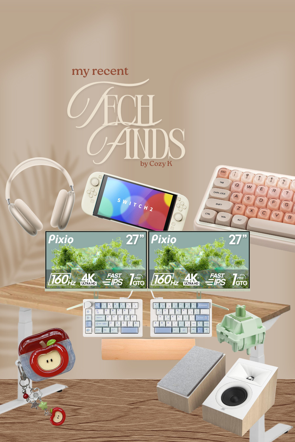 cute & cozy tech finds to check out 🎮🌼🤎 

 #LTKHome