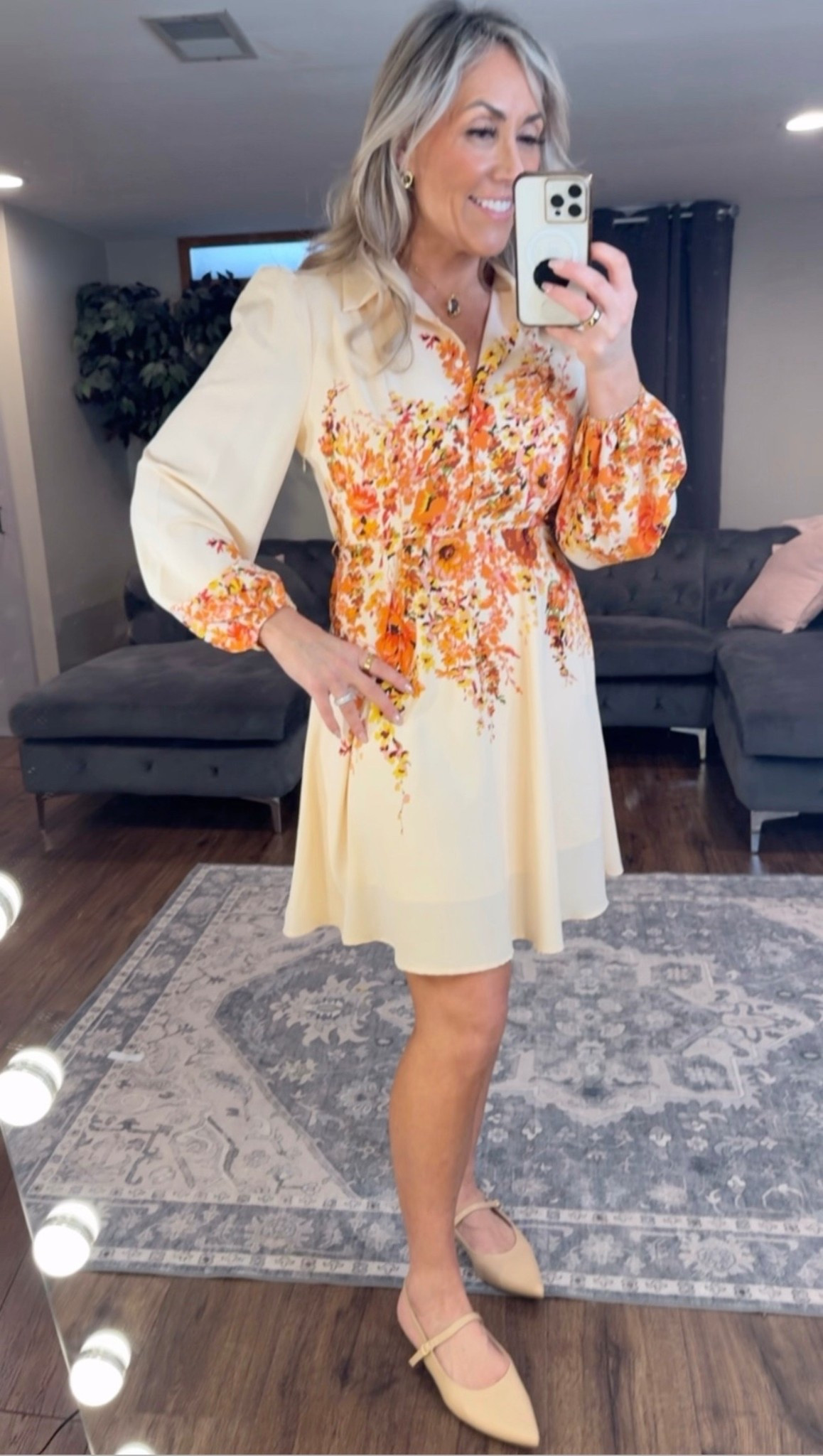 Slip on this cute dress, add a cute pair of shoes and earrings…outfit complete! 🤩

#LTKOver40 #LTKTall