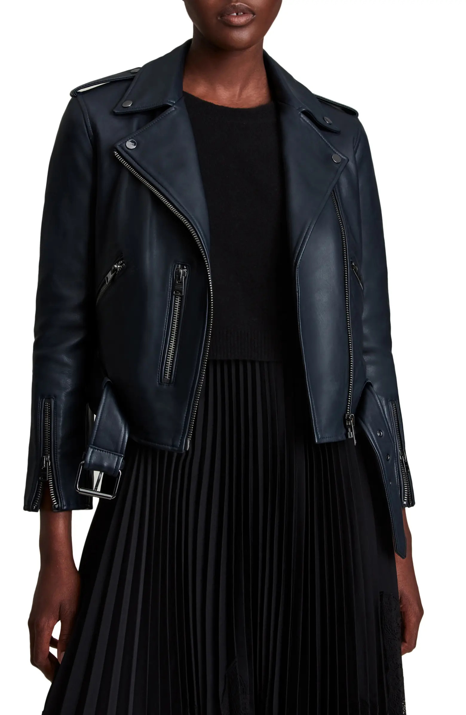 Balfern Leather Biker Jacket | Nordstrom