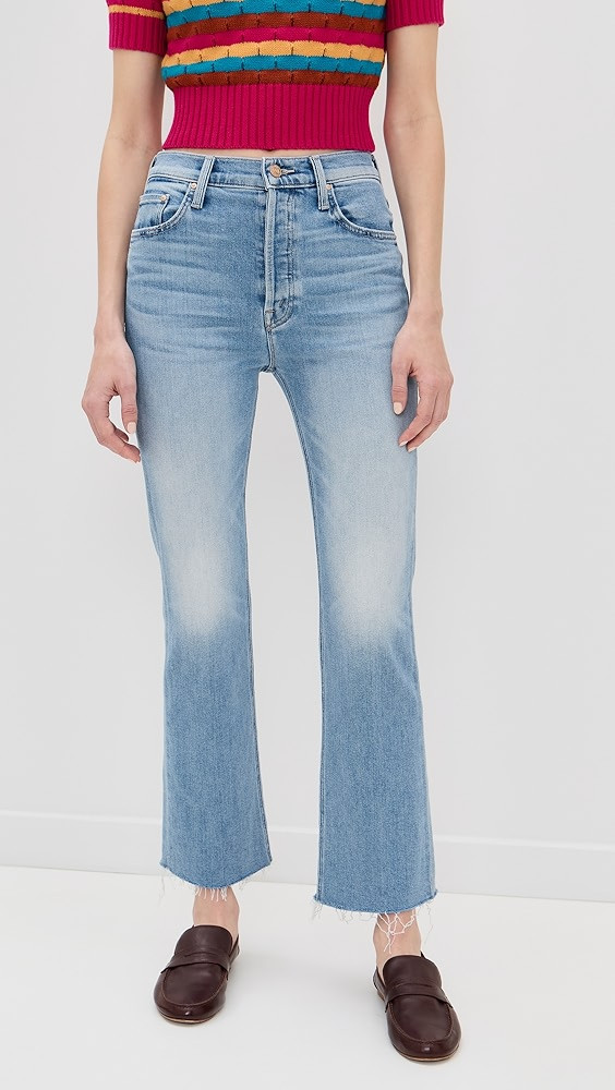 MOTHER The Tripper Flood Fray Jeans | Shopbop | Shopbop