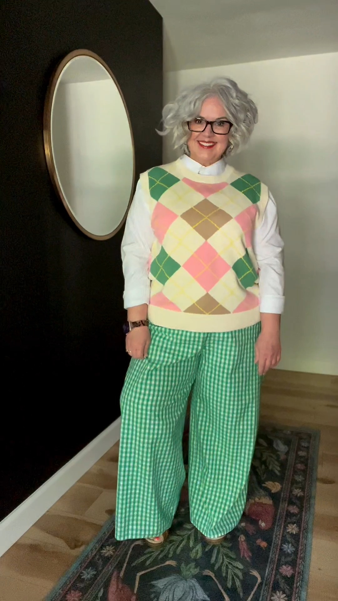 Went to my doc to ask about HRT, found out I gained some weight, but  this is me not freaking out  because it happens 🤷🏻‍♀️ My body carries me through every single day — and it deserves to be dressed up for joy because of it 💃✨ This is your reminder that the scale should never determine your happiness.  #ootd #WomenOver50 #over50style #DopamineDressing #MidlifeStyle 

#LTKOver40 #LTKootd #LTKMidsize