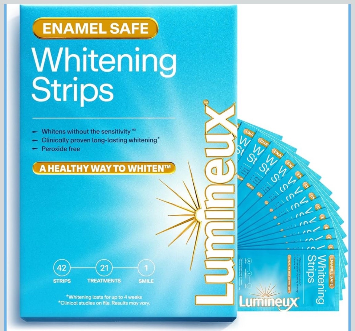 The only whitening strips that don’t hurt my teeth!