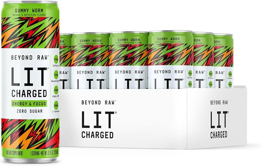 BEYOND RAW Lit Charged - Gummy Worm | Amazon (US)