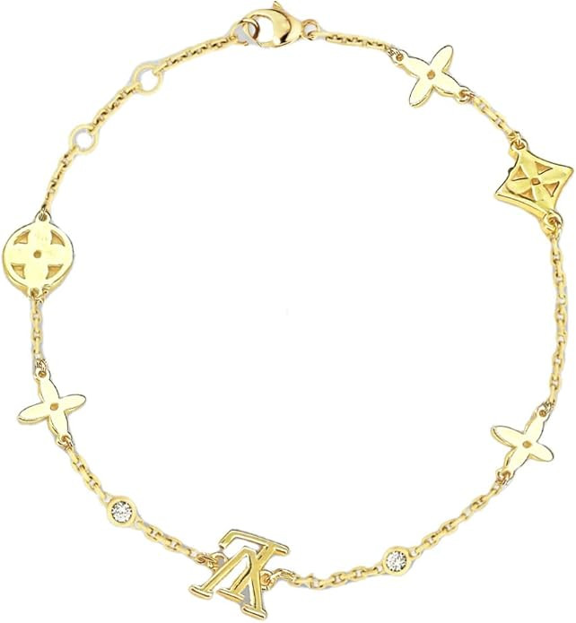 18K Gold Plated Women's Bracelet designer bracelet - Hypoallergenic Adjustable Chain, Minimalist ... | Amazon (US)