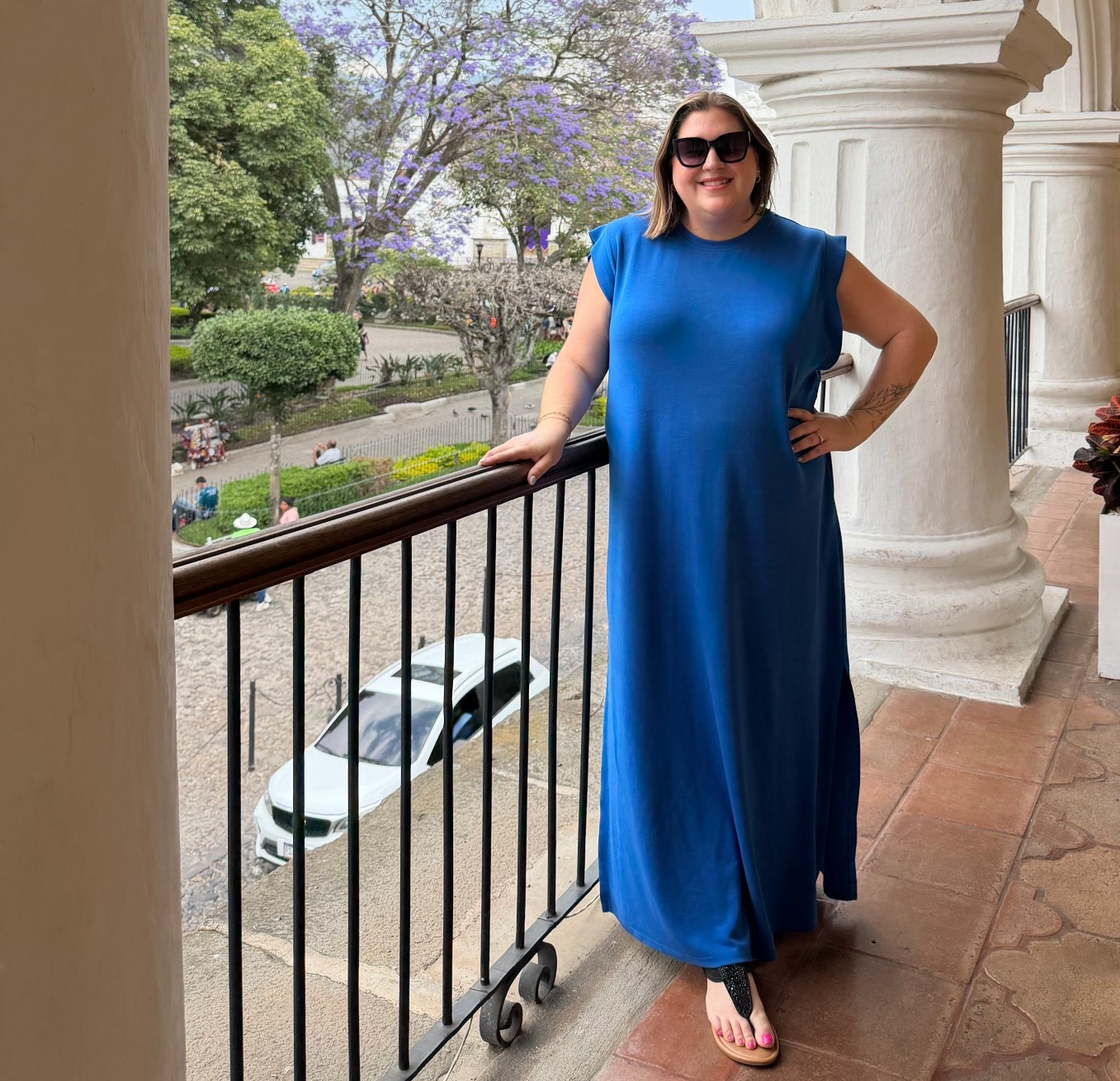 This comfy dress has been a top seller this week! It’s cozy, great fabric that’s lightweight but not see through or clingy. It has pockets and is perfect for warm weather. Dress it down or use it as a beach coverup. Dress it up for a night out with wedges and add jewelry to elevate the outfit. 

It also travels well! It doesn’t wrinkle when you pack it. 

The best part? POCKETS.

I’m in a 3X. I’ve lost some weight since I purchased last year so I could go down to a 2X. 

This dress is on sale this week for the Amazon Big Spring Sale. A steal for $17-$24, depending on the color! 

#LTKPlusSize #LTKootd #LTKSaleAlert