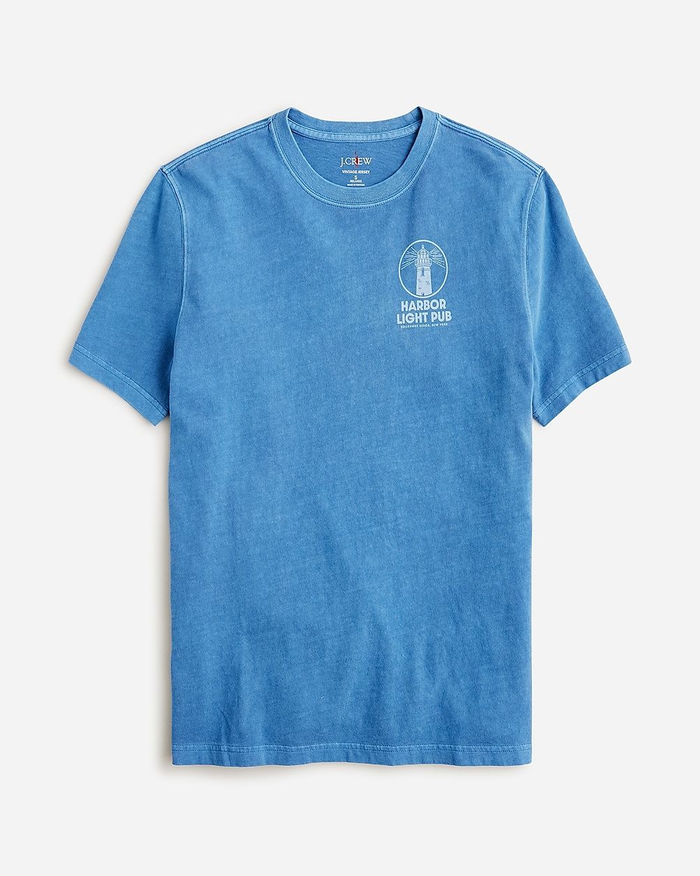 Vintage-wash cotton Harbor Light graphic T-shirt | J.Crew US
