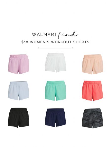 I found the best workout/running shorts from Walmart! Only $10 and available in 15+ colors. Fit TTS  

#LTKfit #LTKunder50 #LTKSeasonal