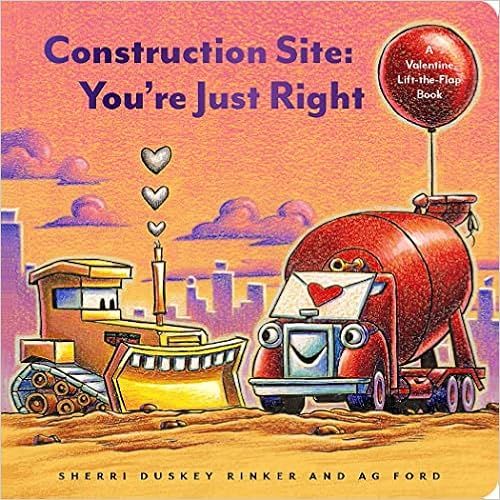 Construction Site: You’re Just Right: A Valentine Lift-the-Flap Book (Goodnight, Goodnight Cons... | Amazon (US)