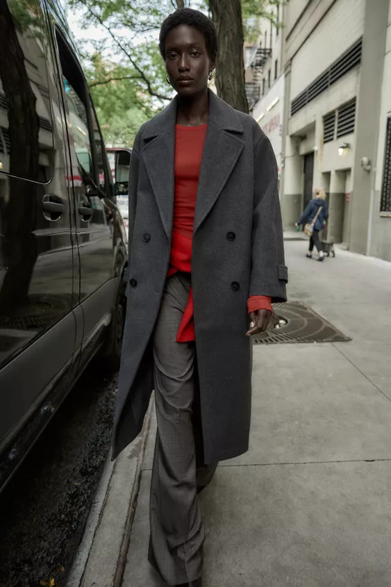 SOFT OVERSIZED COAT | Zara US