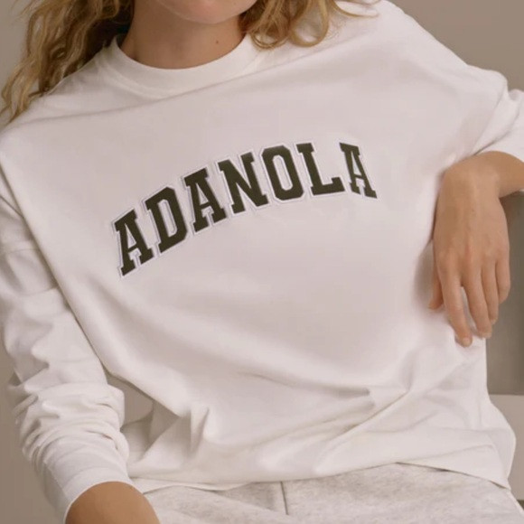 Adanola Varsity Long Sleeve Drop Shoulder T-shirt. Medium | Poshmark