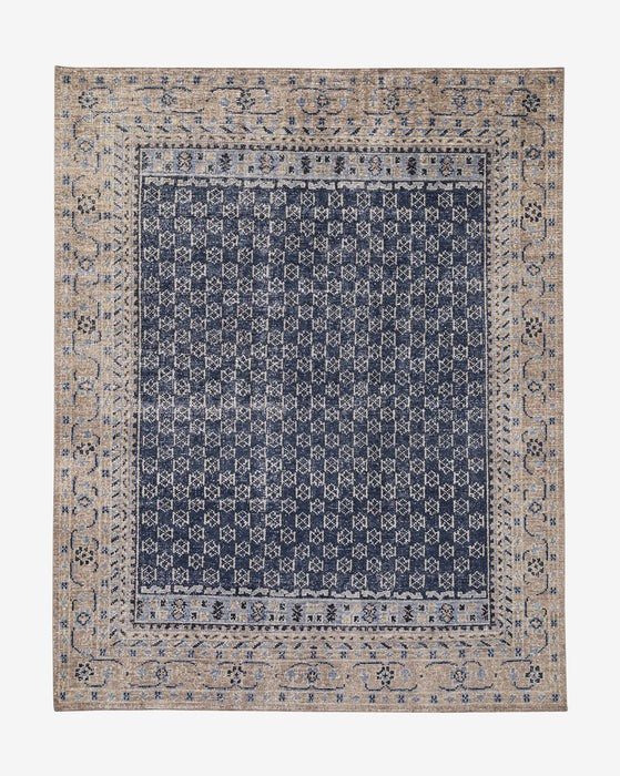 Anya Indigo Hand-Knotted Rug | McGee & Co.