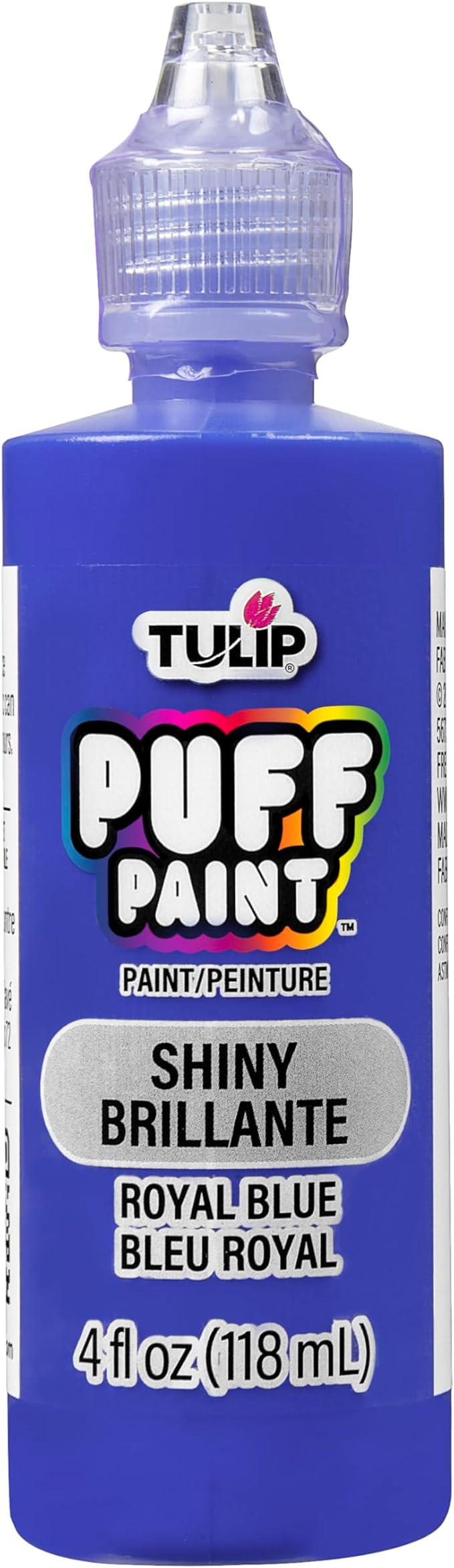 Tulip 41413 Dimensional Fabric Paint 4oz Slick Royal Blue | Amazon (US)