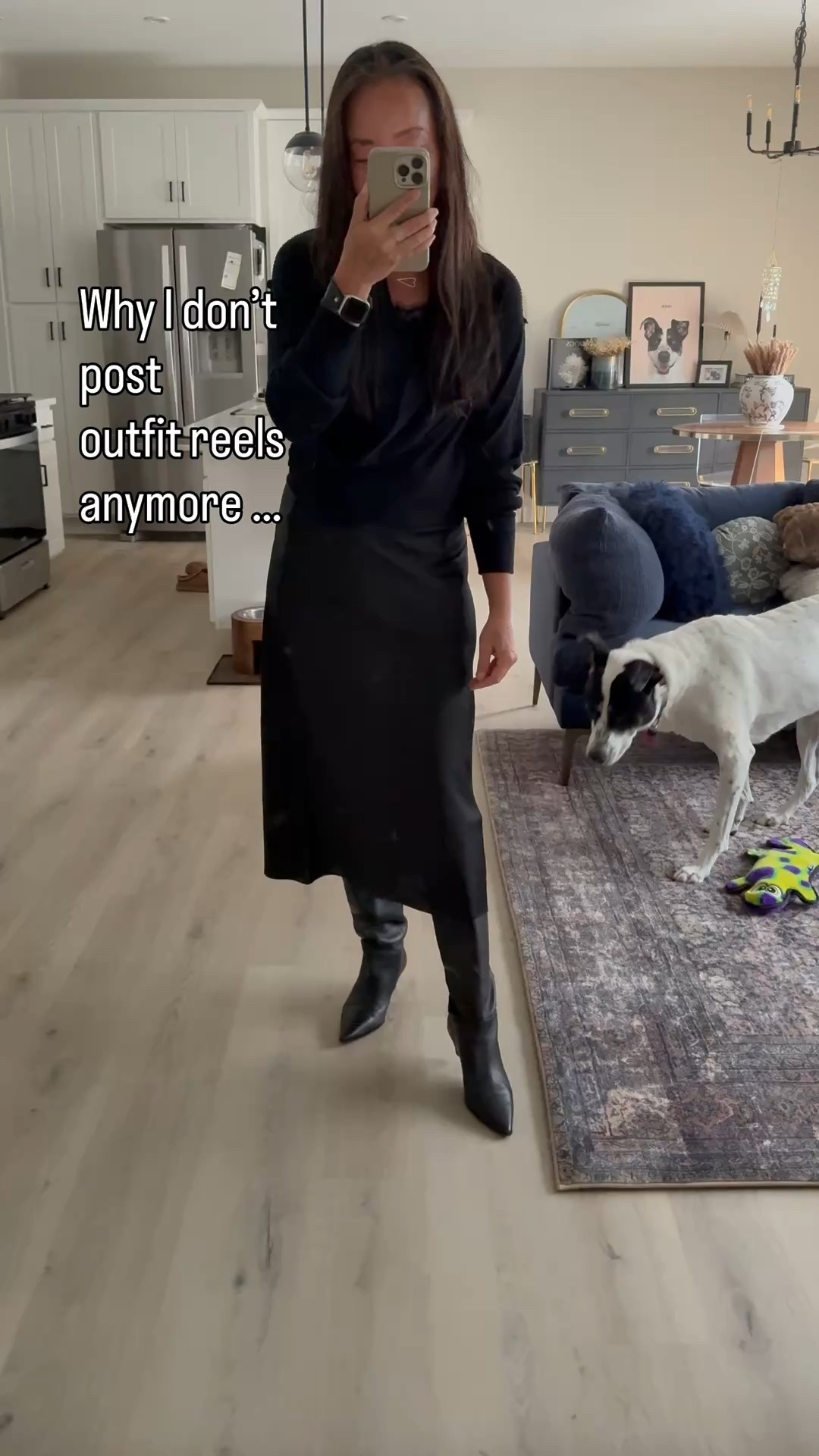 Something about all black… 

Wearing TTS XS in sweater and skirt (and the kitten heel boots)!

#LTKPetite #LTKootd #LTKWorkwear