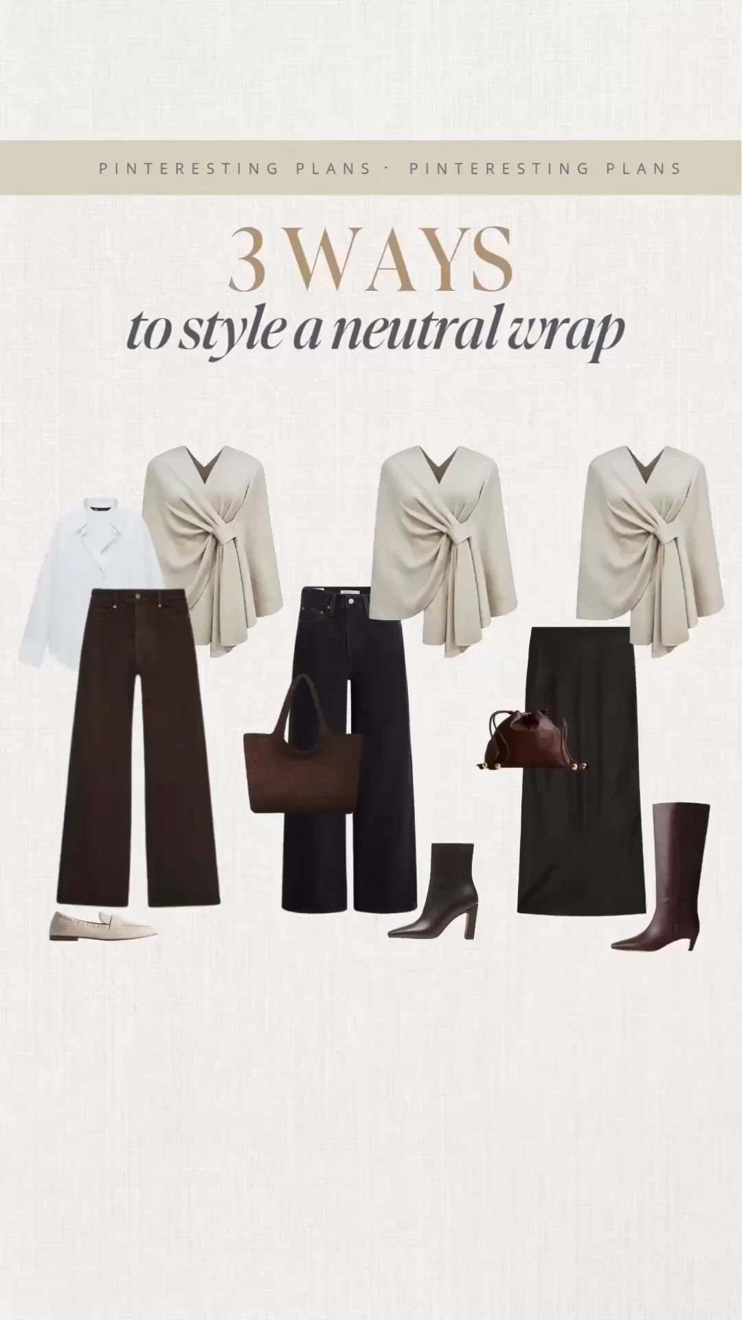 Three ways to style a neutral wrap 🙌🏻🙌🏻

#LTKootd #LTKWorkwear #LTKSeasonal

#LTKFindsUnder100 #LTKootd #LTKSeasonal

#LTKootd #LTKSeasonal #LTKFindsUnder100

#LTKSeasonal #LTKdayinmylife #LTKootd