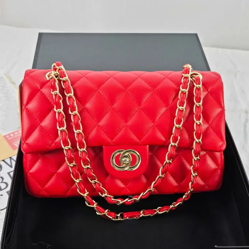 Designer bag, chain bag at the shoulder, clutch bag, flap, wallet, check, velvet thread, wallet, ... | DHGate