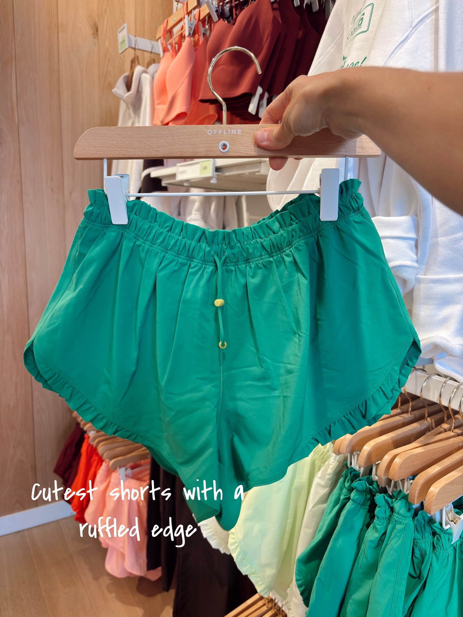 Ruffle shorts

#LTKActive #LTKxAerie