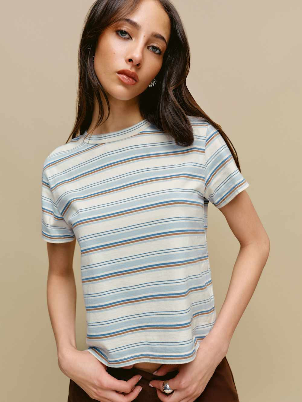Rowan Crew Tee | Reformation (Global)