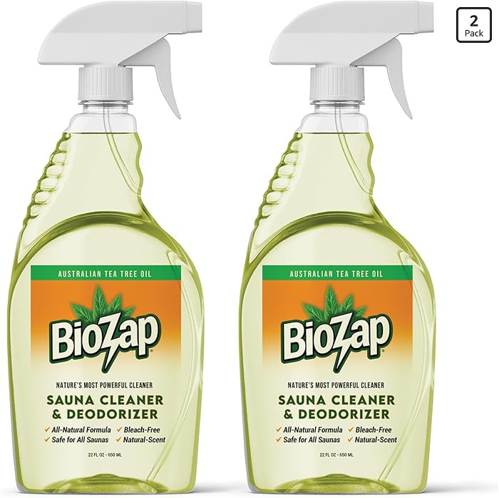 RadonSeal Tea Tree Oil Sauna Cleaner & Deodorizer - BioZap Spray Cleaner & Deodorizer for Traditi... | Amazon (US)