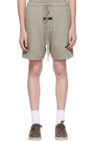 Gray Cotton Shorts | SSENSE