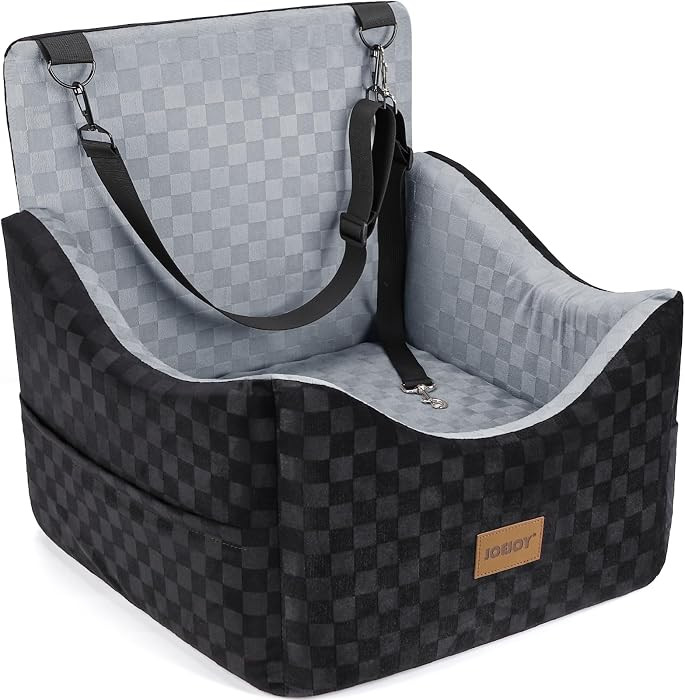 JOEJOY Elevated Dog Car Seat for Small/Medium Dogs up to 35 lbs, Memory Foam Booster Seat with De... | Amazon (US)
