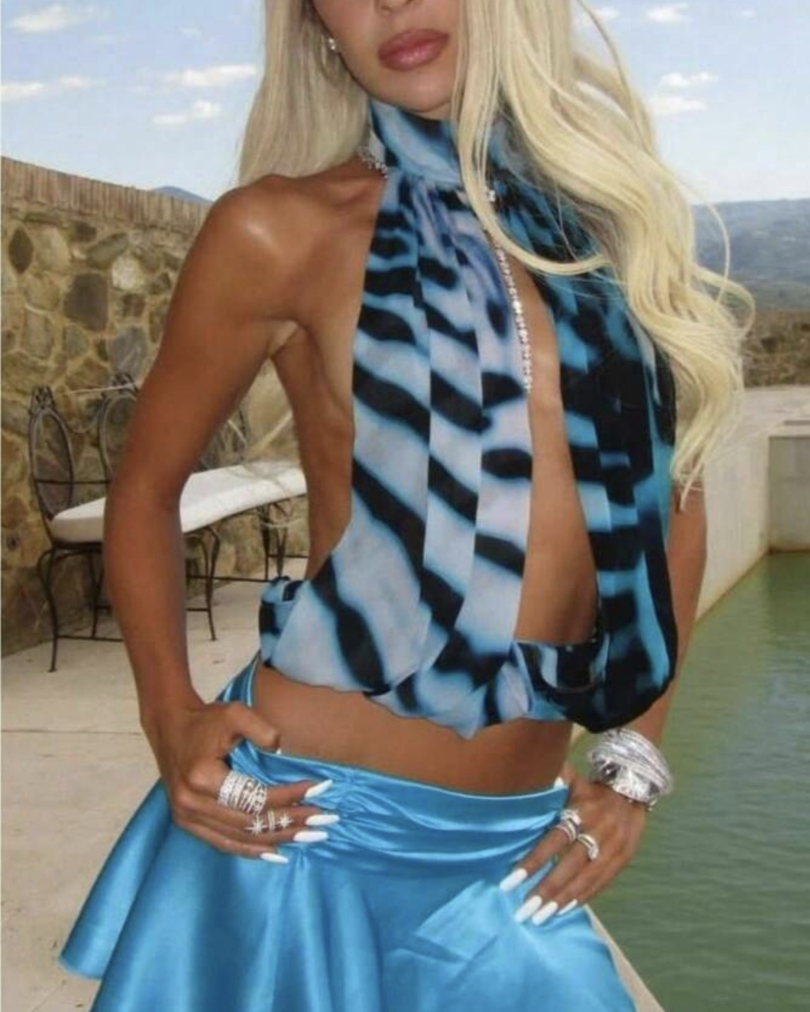 Y2k Halter Top For Women Sleeveless Cowl Neck Slit Front Going Out Tank Tops Tie Up Backless Summer Crop Top

#LTKFestival #LTKU #LTKSaleAlert