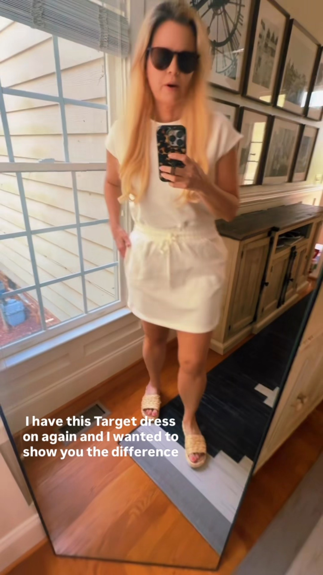 I love this Target dress! Comparing sizes - video 1 of 2 

#LTKFindsUnder50 #LTKSeasonal #LTKActive