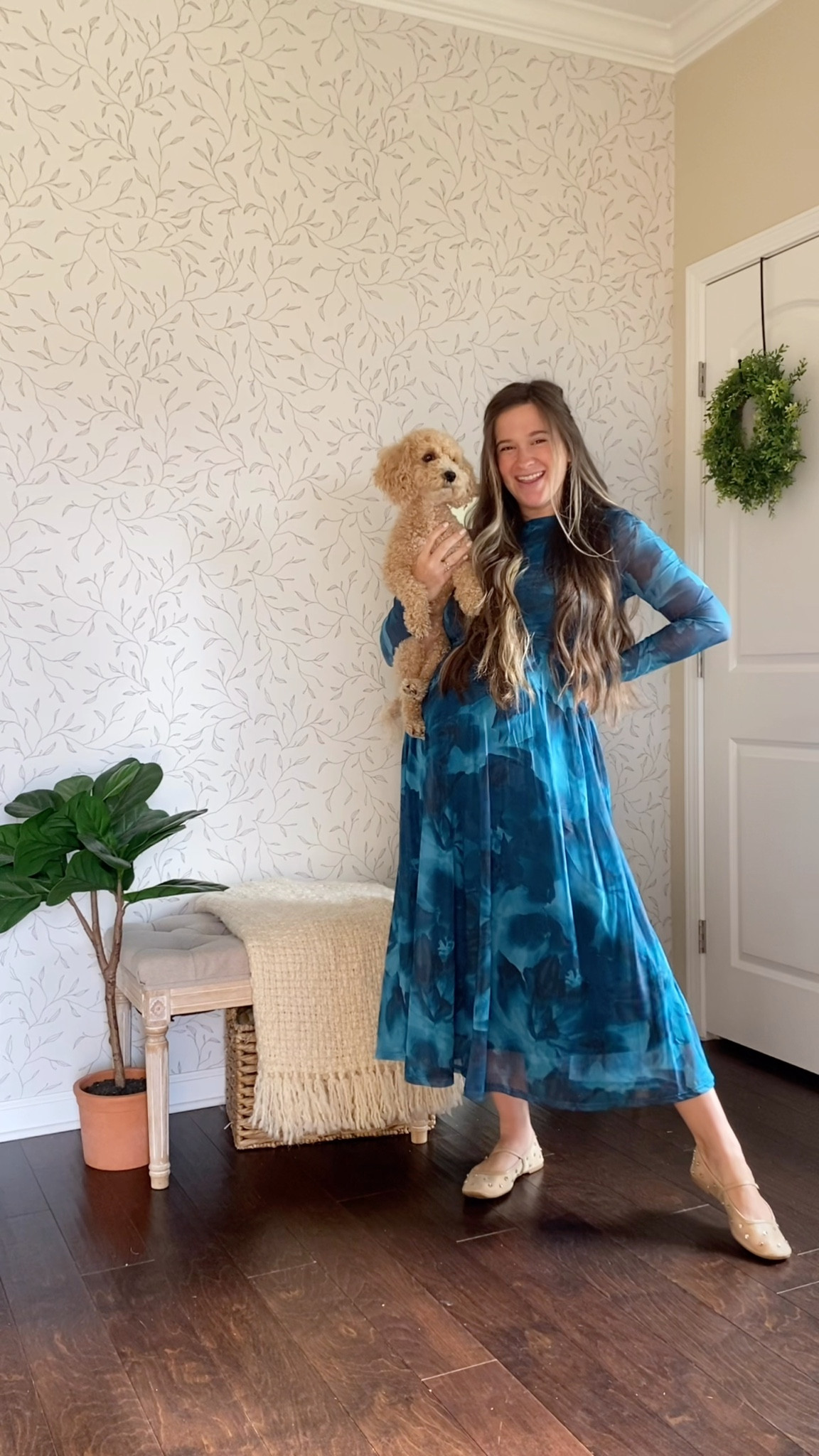 The prettiest wedding guest dress from Amazon 🩵
Non-maternity but bump friendly 🫶🏼

#LTKSeasonal #LTKStyleTip #LTKBump