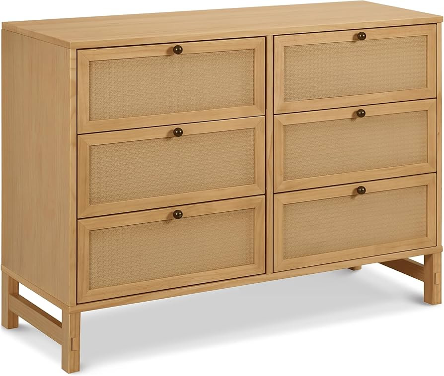Davinci Margot 6-Drawer Dresser in Honey, GREENGUARD Gold Certified | Amazon (US)