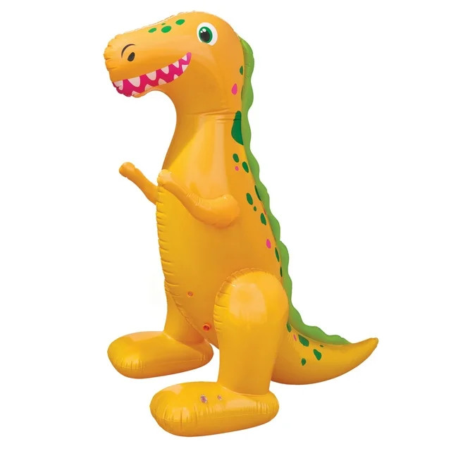 Bluescape Inflatable Dinosaur Sprinkler Orange 5 Feet Outdoor Kids Water Fun, Ages 3+, Unisex | Walmart (US)