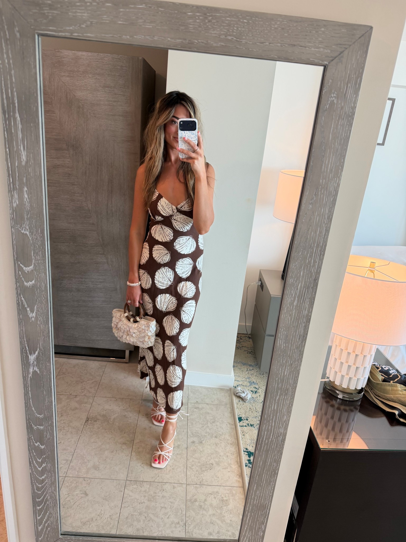 Dress is from TJ Maxx sorry guys!!! But this purse is the prettiest thing ever 