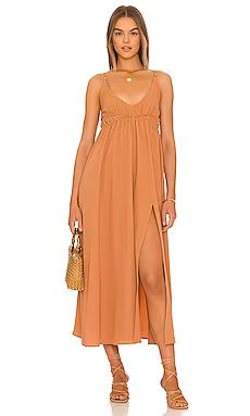 AMUSE SOCIETY Emiko Dress in Russet from Revolve.com | Revolve Clothing (Global)