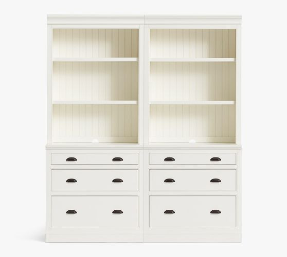Aubrey Double Lateral File Bookcase (36") | Pottery Barn (US)