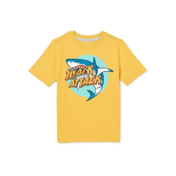 365 Kids From Garanimals Girls Short Sleeve Graphic T-Shirt, Sizes 4-10 | Walmart (US)