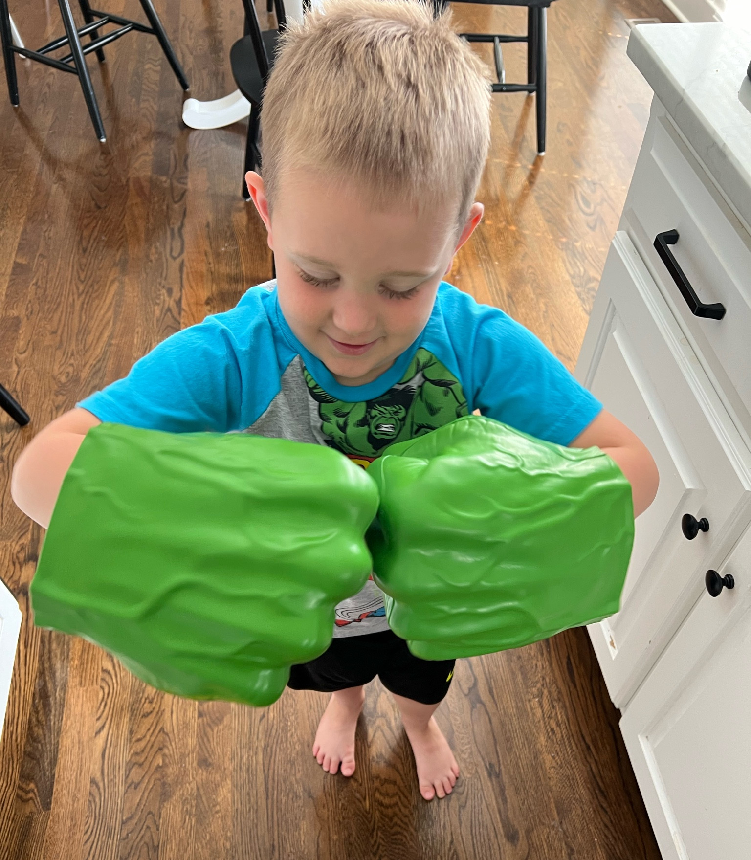 Hulk smash! 😅 loving entering the superhero world with this kiddo! 

#LTKFamily #LTKKids