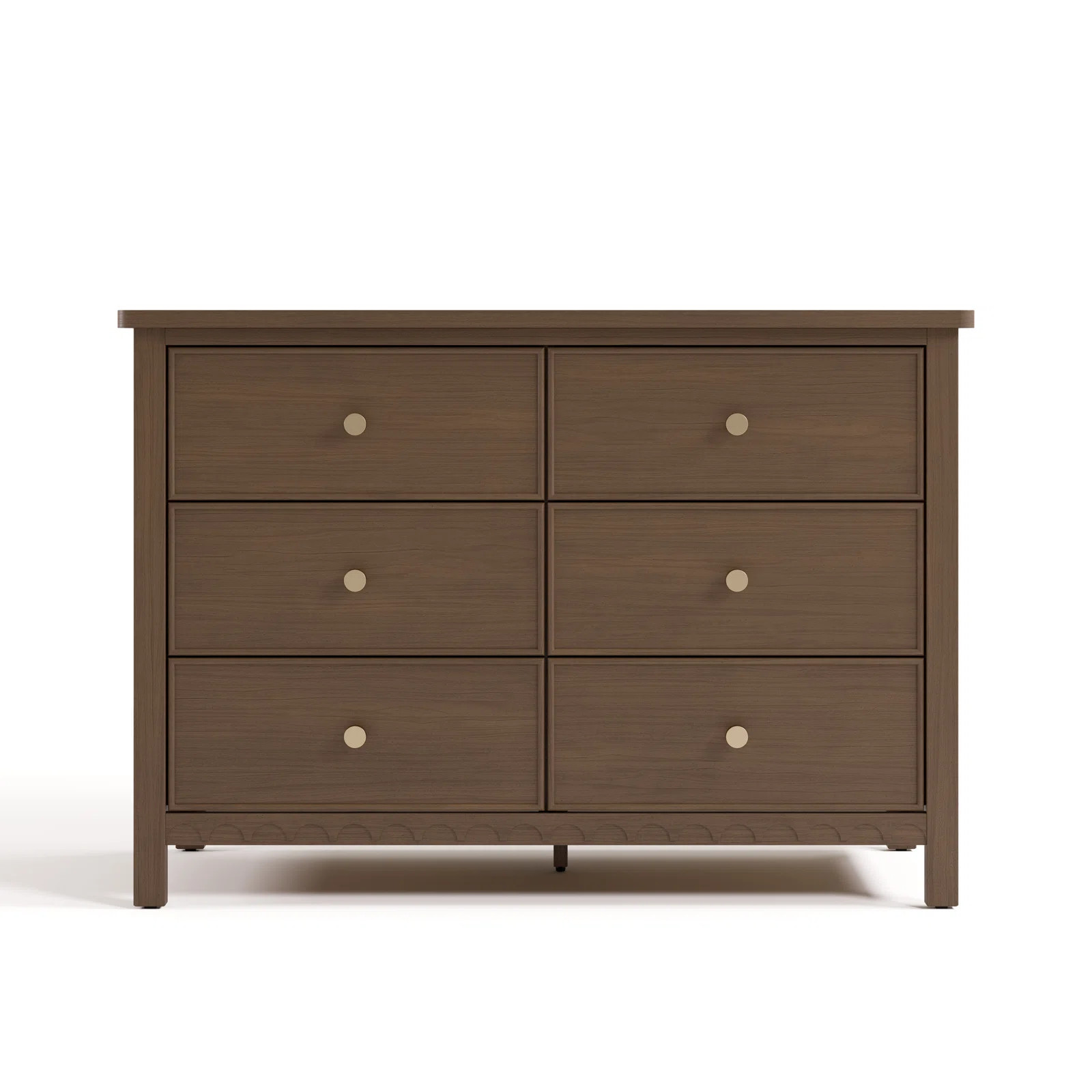 Sasha 6 Drawer Double Dresser | Birch Lane