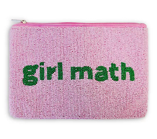 By The Edit Beaded Zip Pouch - QVC.com | QVC