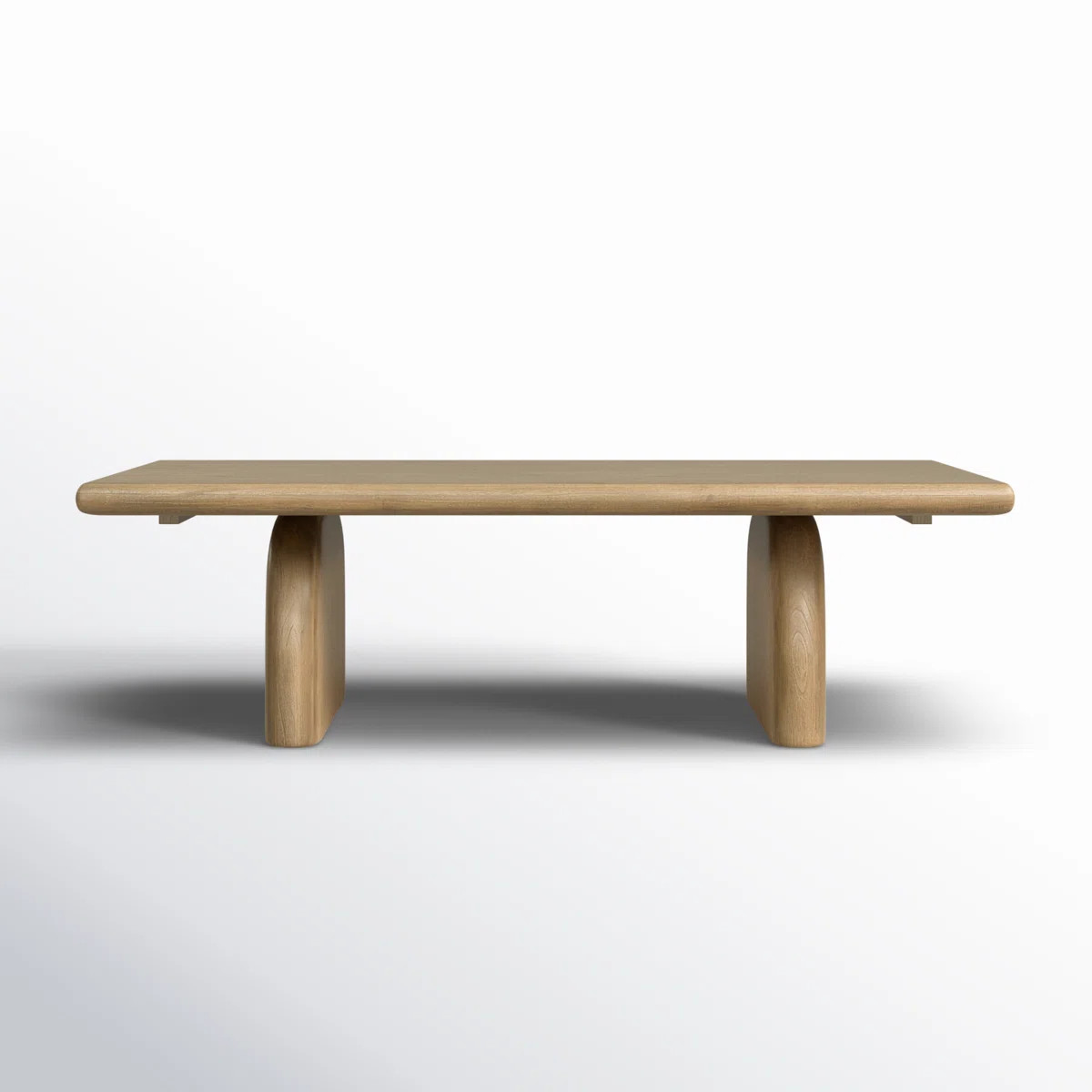 Fen Solid Wood Single Coffee Table | AllModern