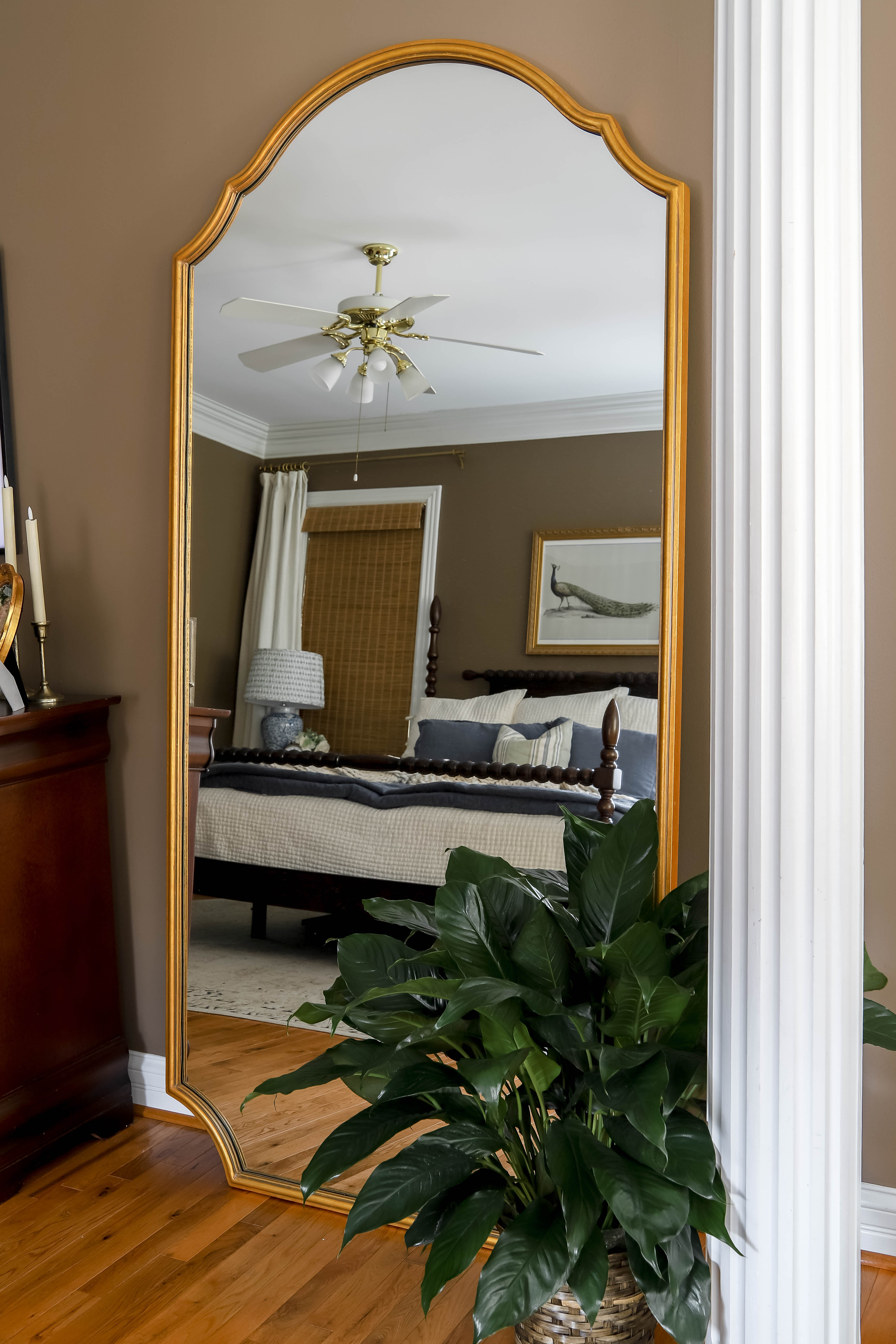 Our floor mirror in the bedroom is beautiful, tall and timeless! 

 #LTKHome