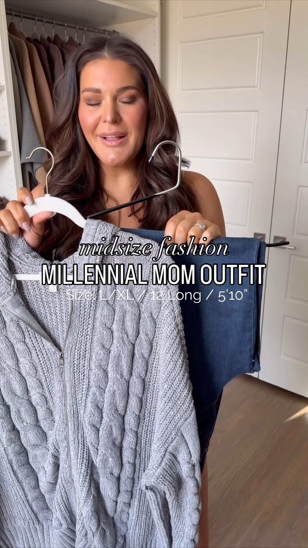 While I do love my millennial leggings, I have been obsessed with these wide leg jeans! Super chic, comfy and they look SO cute with this zip up hooded cable knit cardigan. 

Cardigan: L/XL
Shirt: Large
Jeans: 12 Long

millennial fashion, mom style, leggings outfit, Amazon fashion, midsize style, midsize mom style, updating my wardrobe, trendy style, cozy style, school pickup outfit

#midsizefashion #midsize #millennialmom #casualfashion #casualstyle 

#LTKMidsize #LTKFindsUnder50 #LTKTall