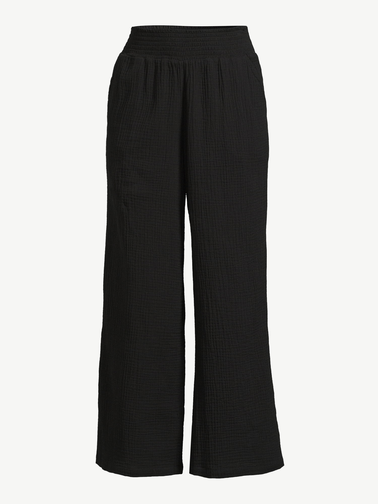 Joyspun Women's Gauze Sleep Pants, Sizes up to 3X | Walmart (US)